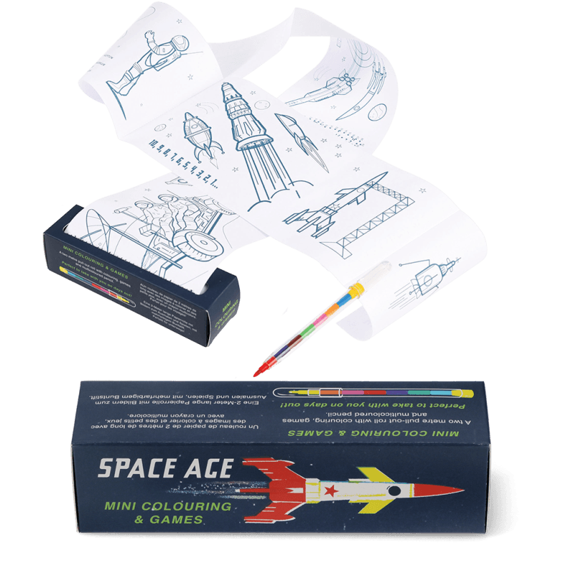 Space Mini Colouring And Games