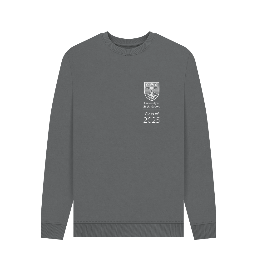 Slate Grey Printed Sweater