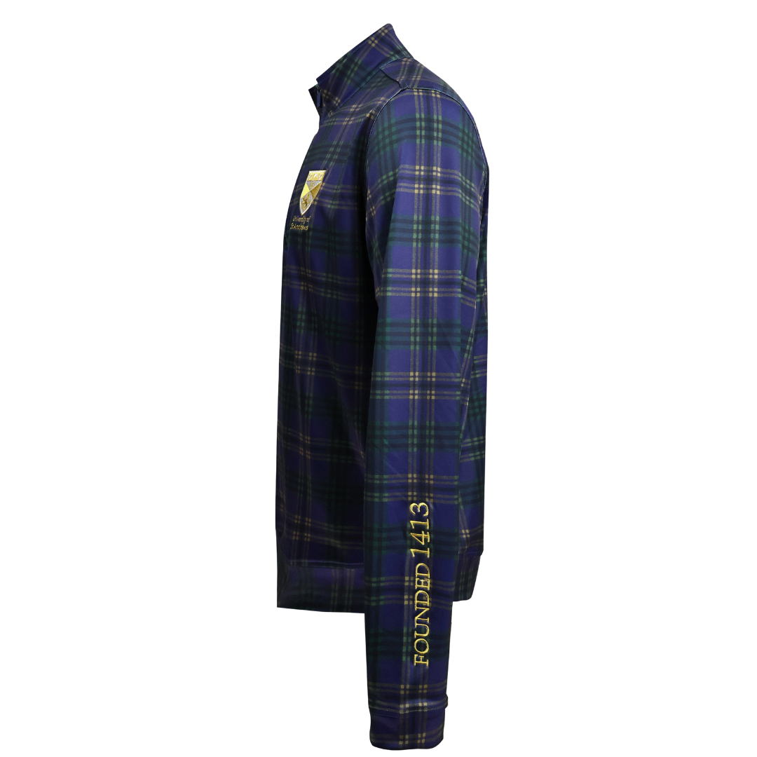 Tartan 1/4 zip