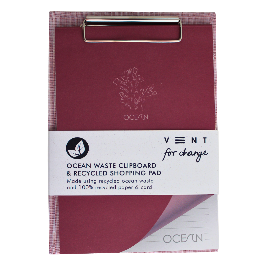 Ocean Waste Clipboard and Pad