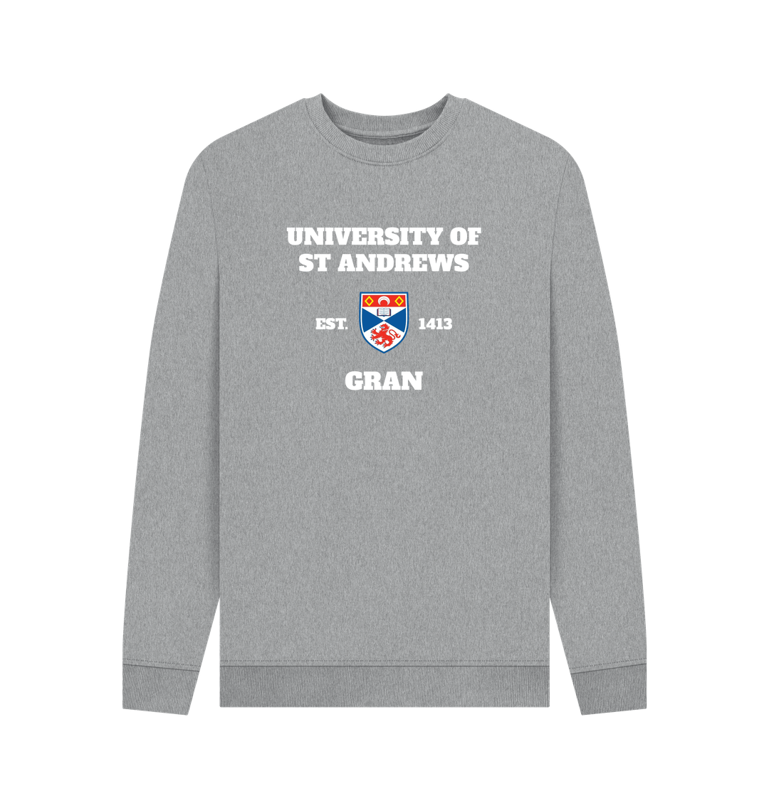 Light Heather Printed Sweater