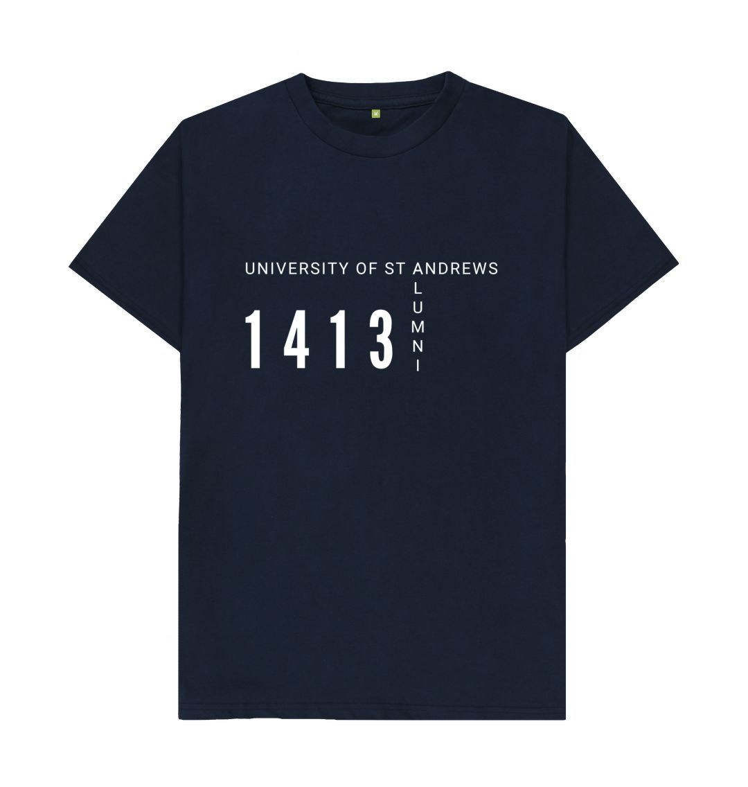 Navy Blue Crossword Alumni T-shirt