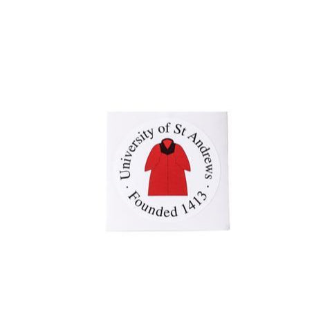 Red Gown Sticker