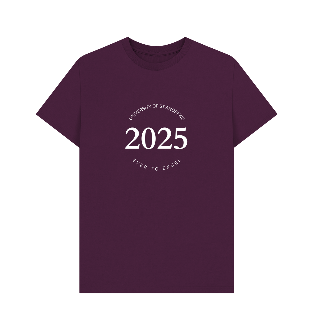 Purple Printed T-shirt