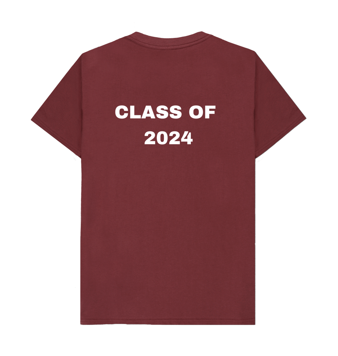 Red Wine Graduate T-shirt - 2024
