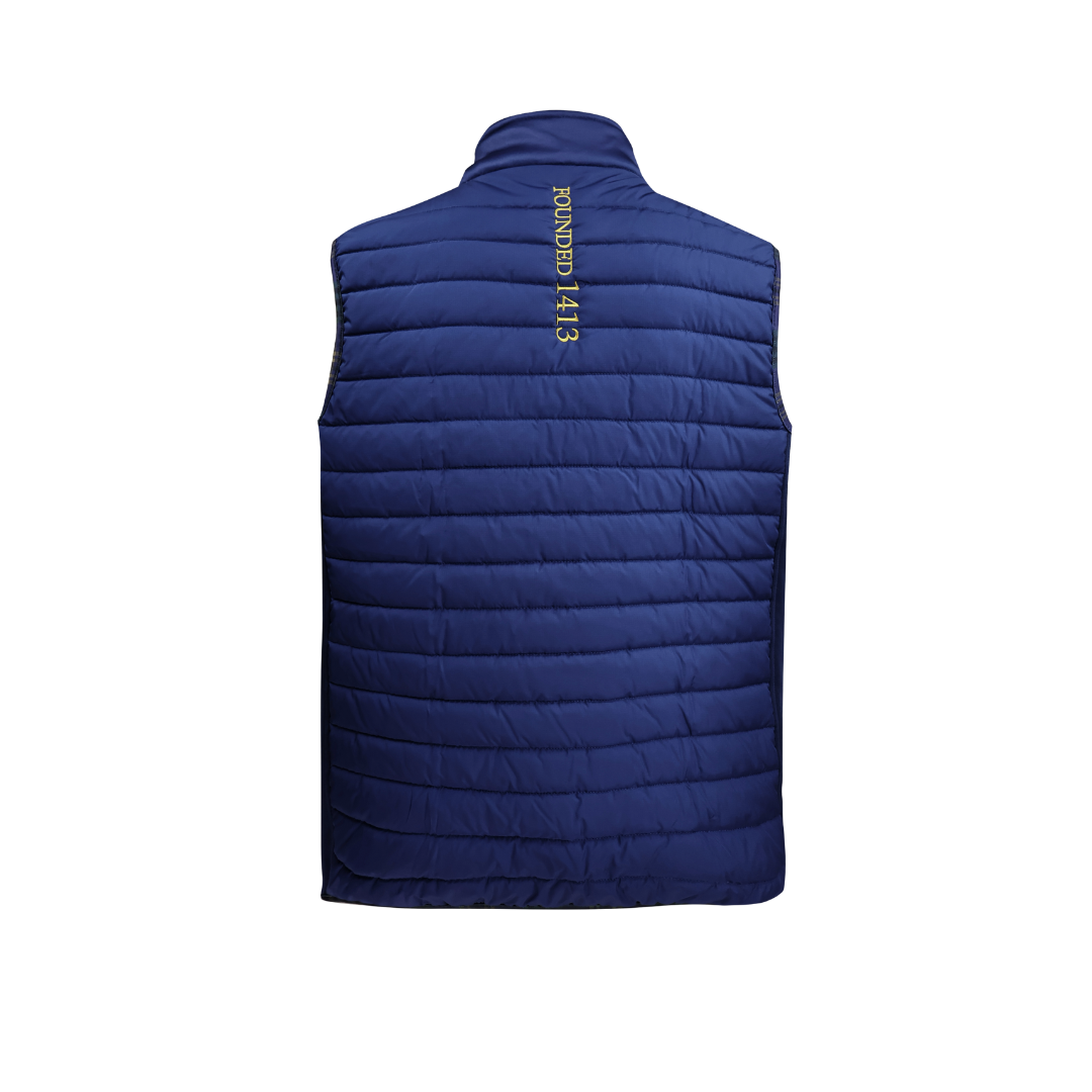 Ladies Tartan Lined Gilet