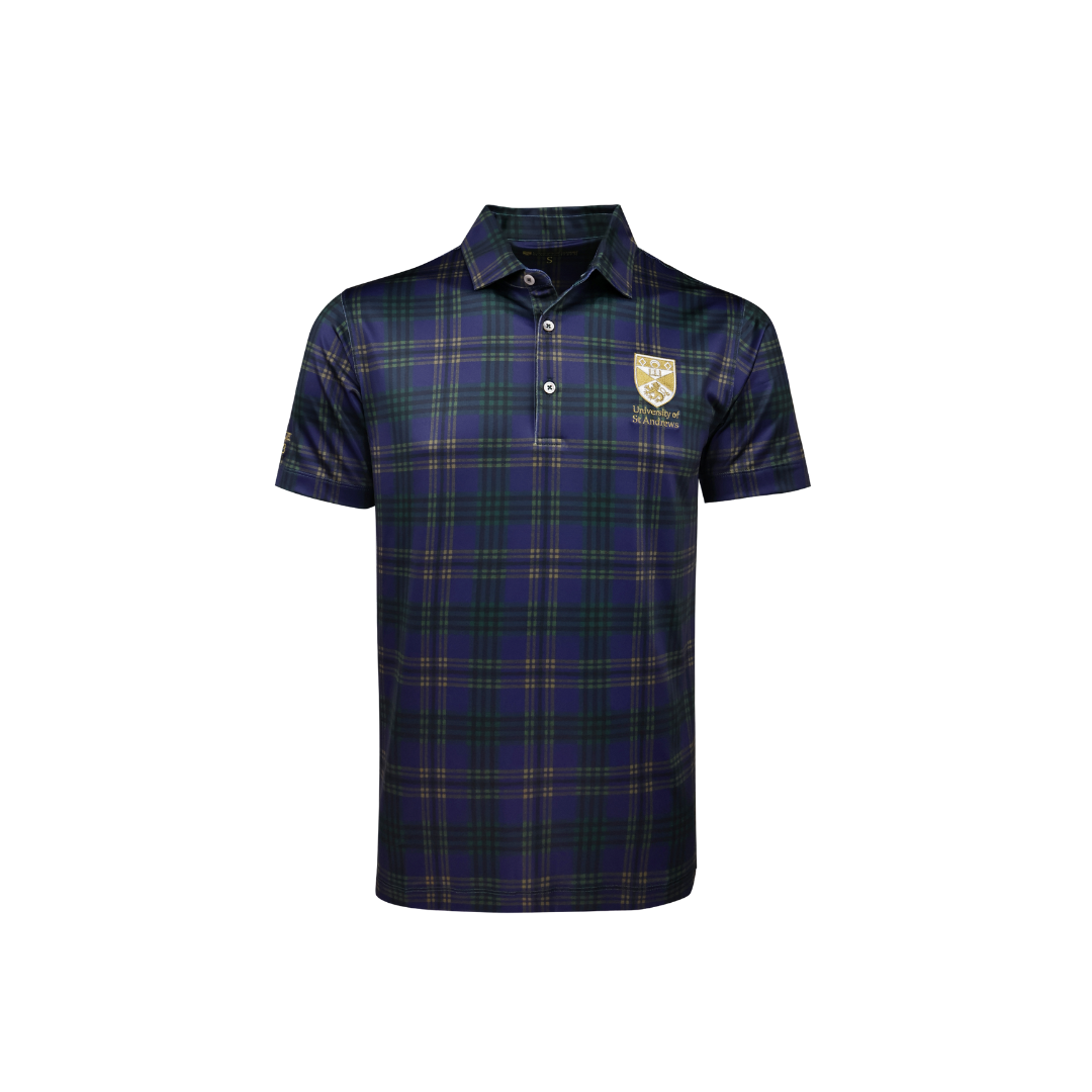 Kids Tartan Polo Shirt