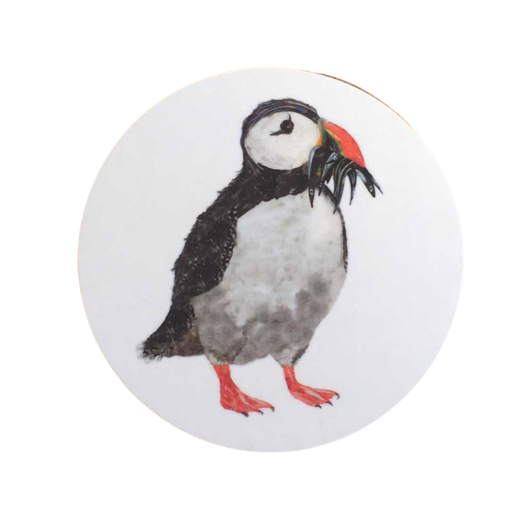 Tablemat - Round - Puffin
