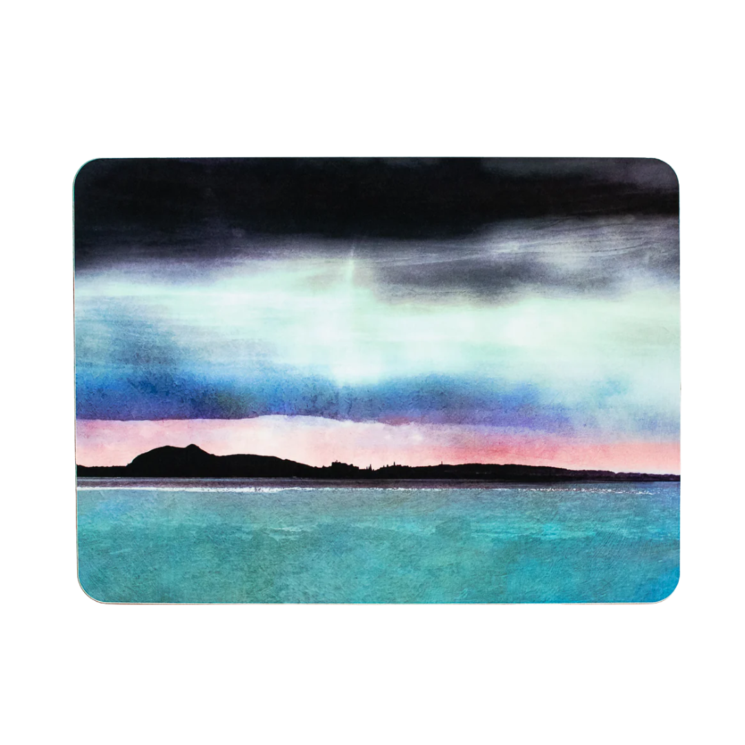 Table Mat Edinbugh Skyline
