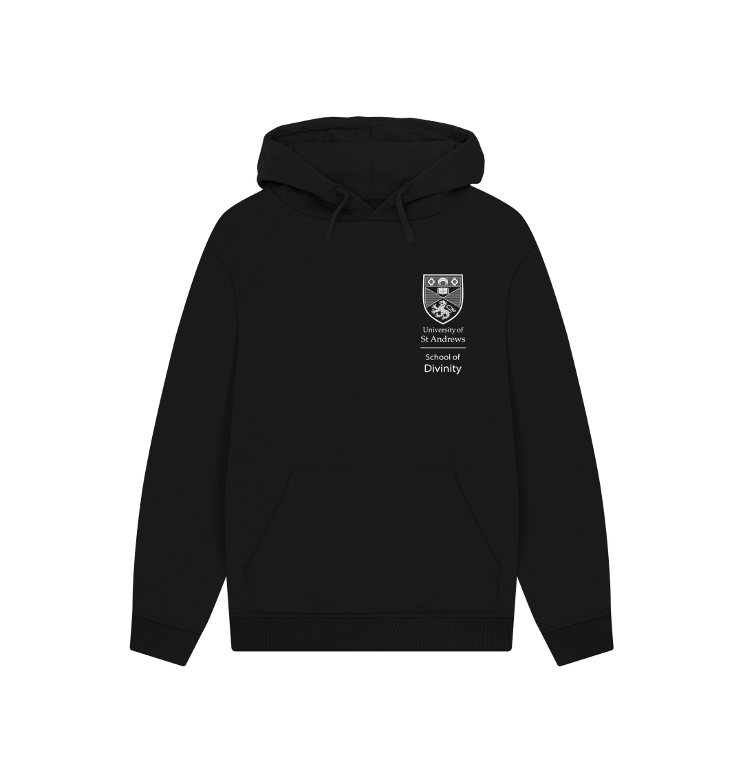 Black Printed Hoody