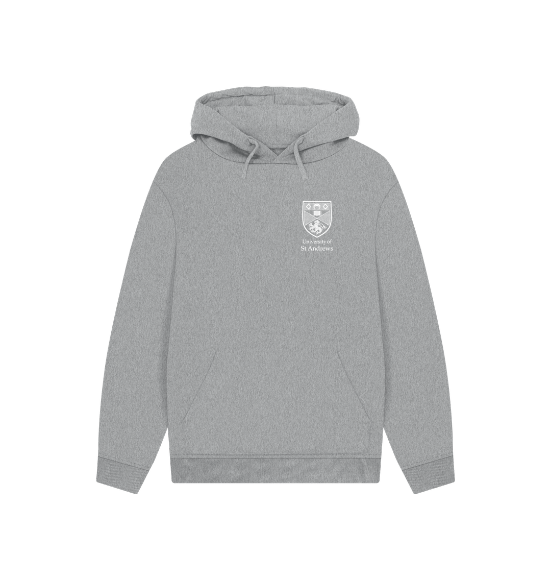 Athletic Grey Printed Hoody