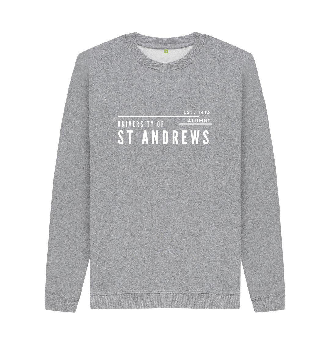 Light Heather Offset Alumni Sweatshirt