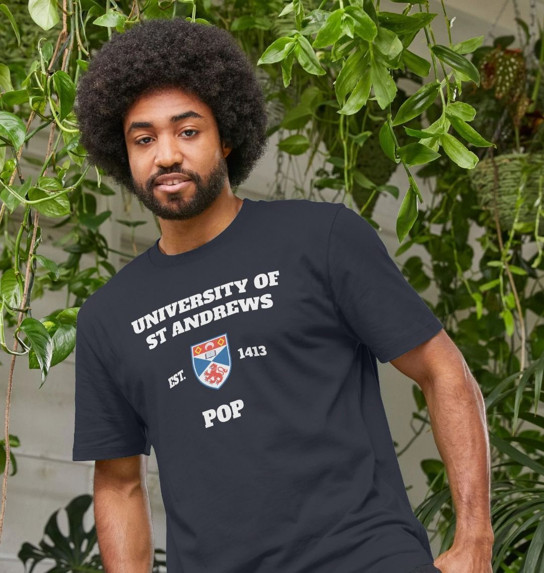 Navy Blue Pop T-shirt