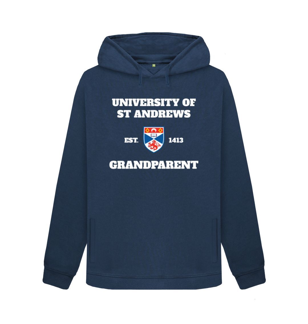 Navy Blue Grandparent Women's Hoodie