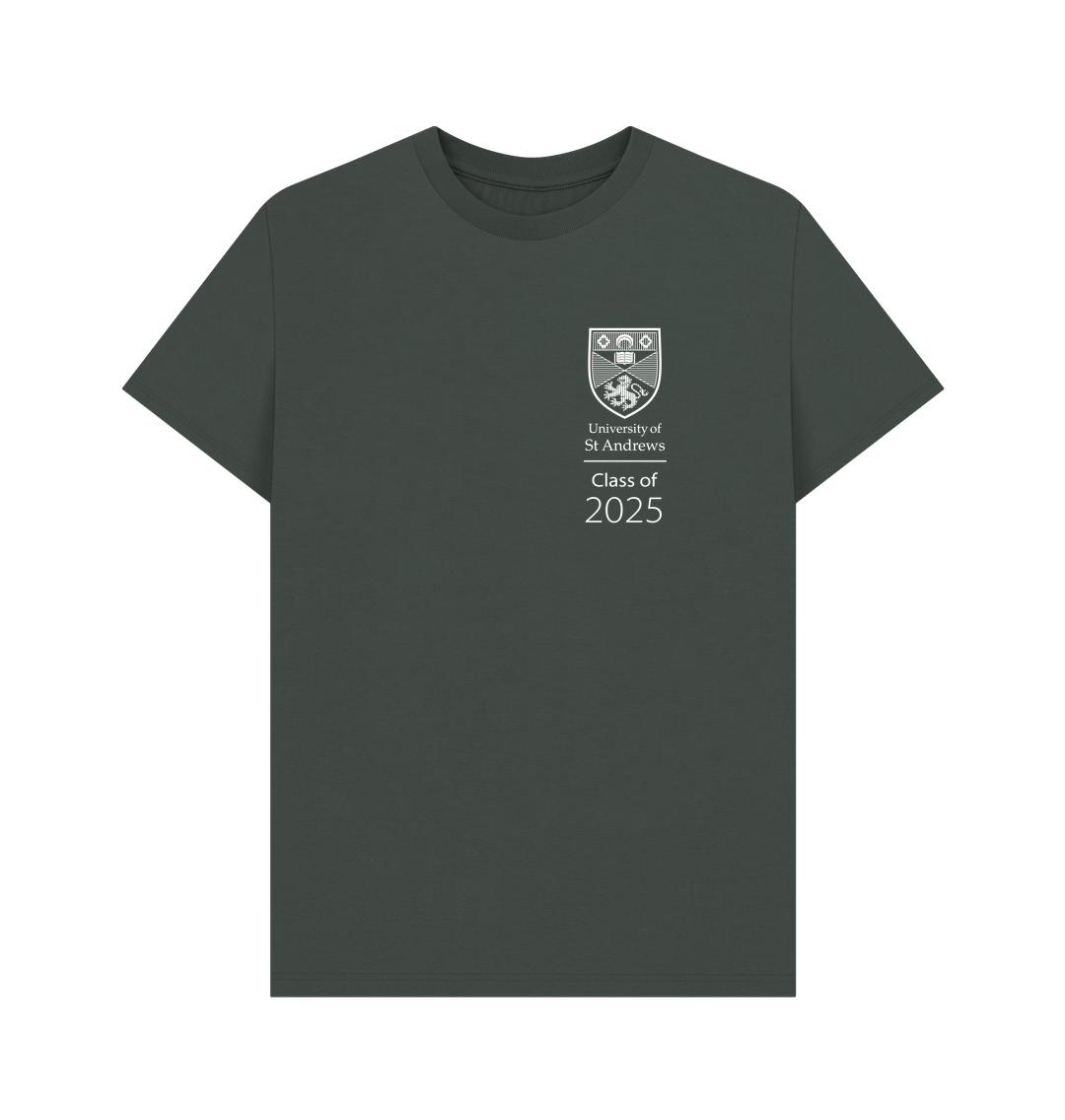 Dark Grey Printed T-shirt