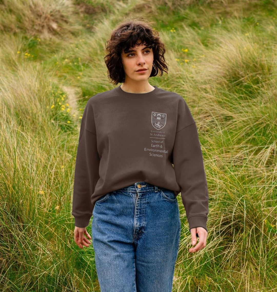 Chocolate School of Earth & Environmental Sciences Oversized Ladies Sweater