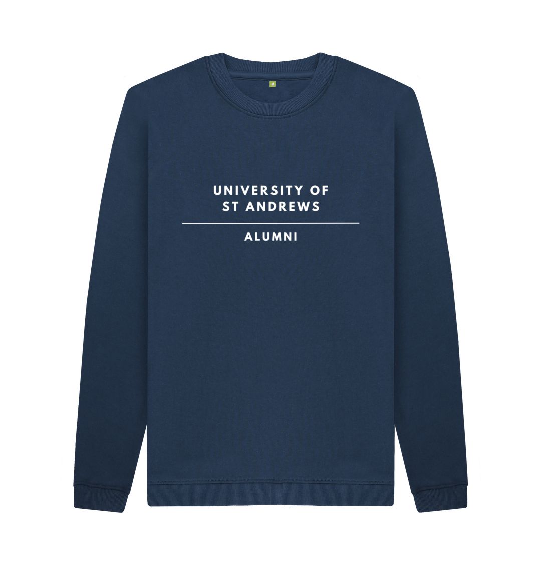 Navy Blue Mono Alumni Sweatshirt