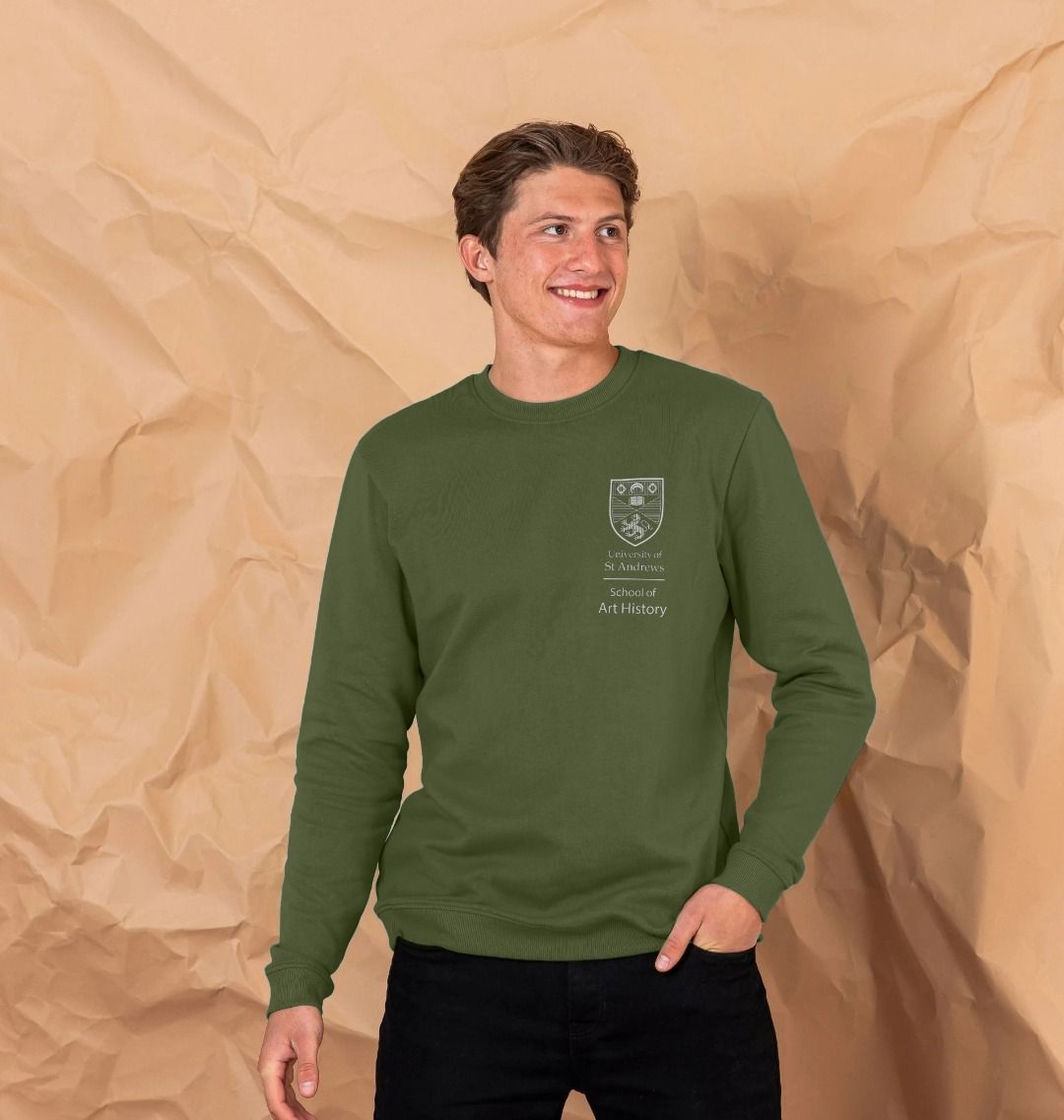 Khaki School of Art History Sweatshirt