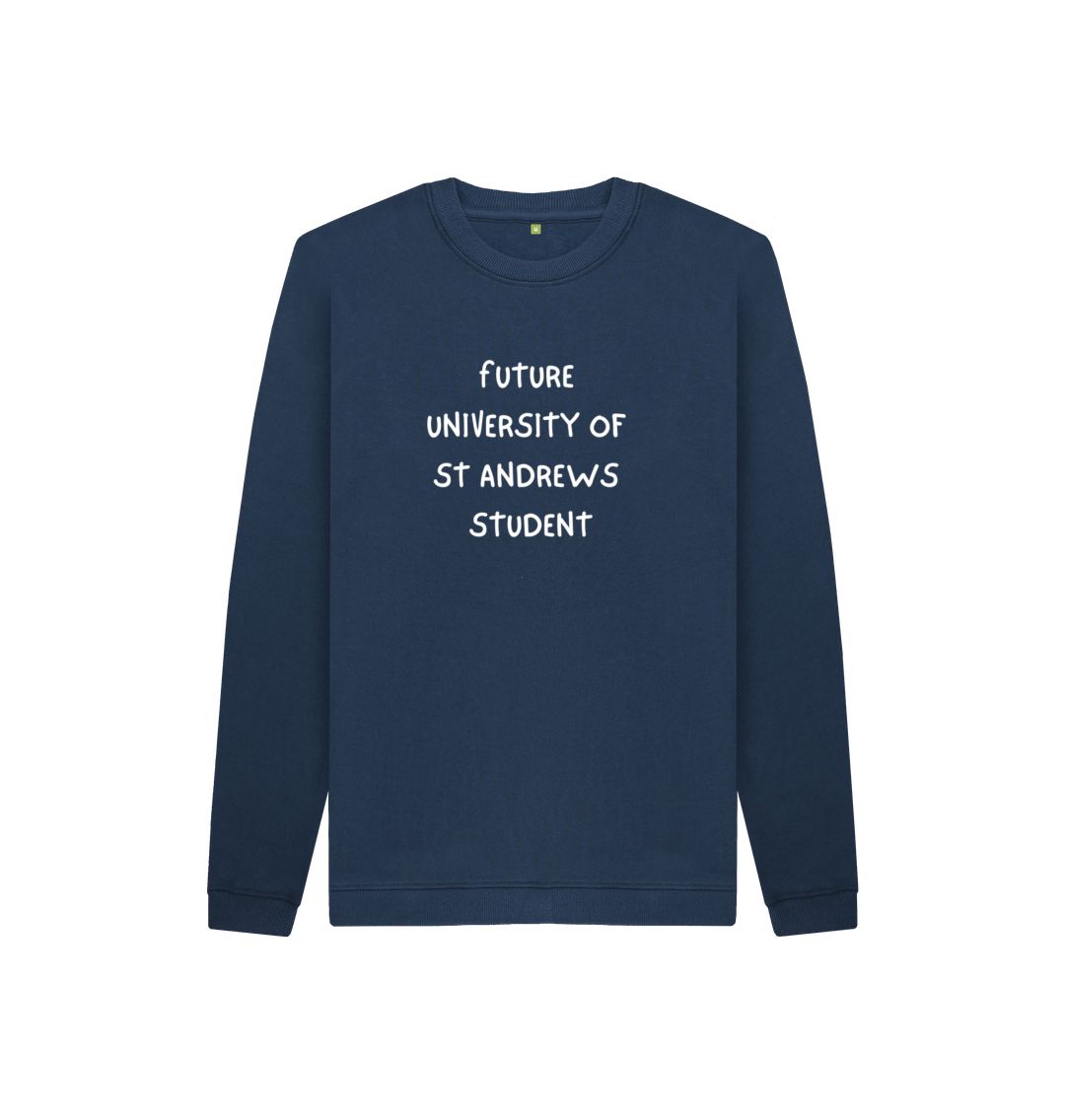 Navy Blue Future University student Sweater