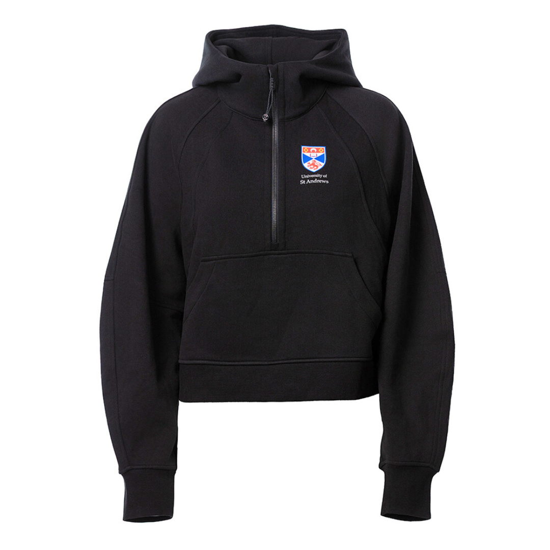 Scuba Oversized Half-Zip Hoodie