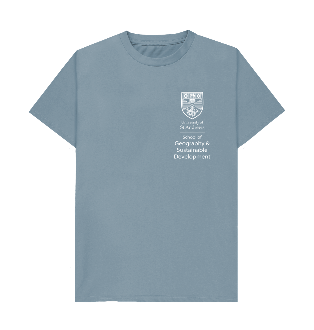 Stone Blue School of Geography & Sustainable Development T-Shirt