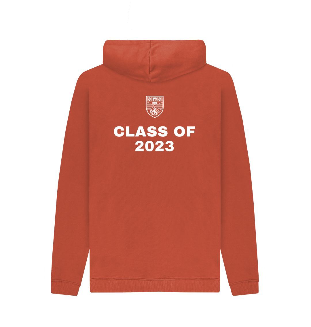 Rust Graduate Hoodie - Class of 2023
