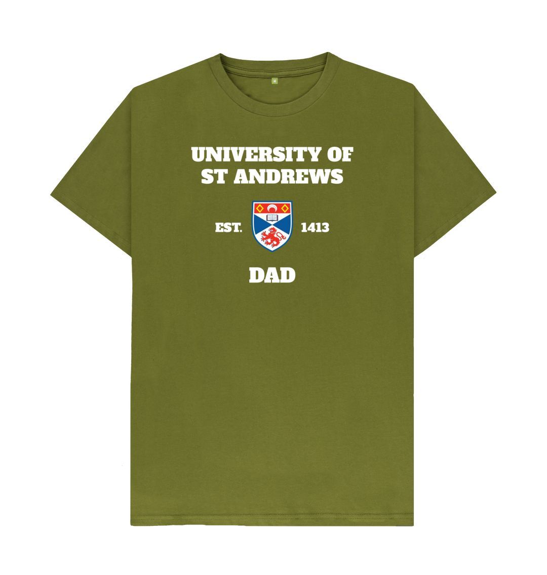 Moss Green Dad T-shirt