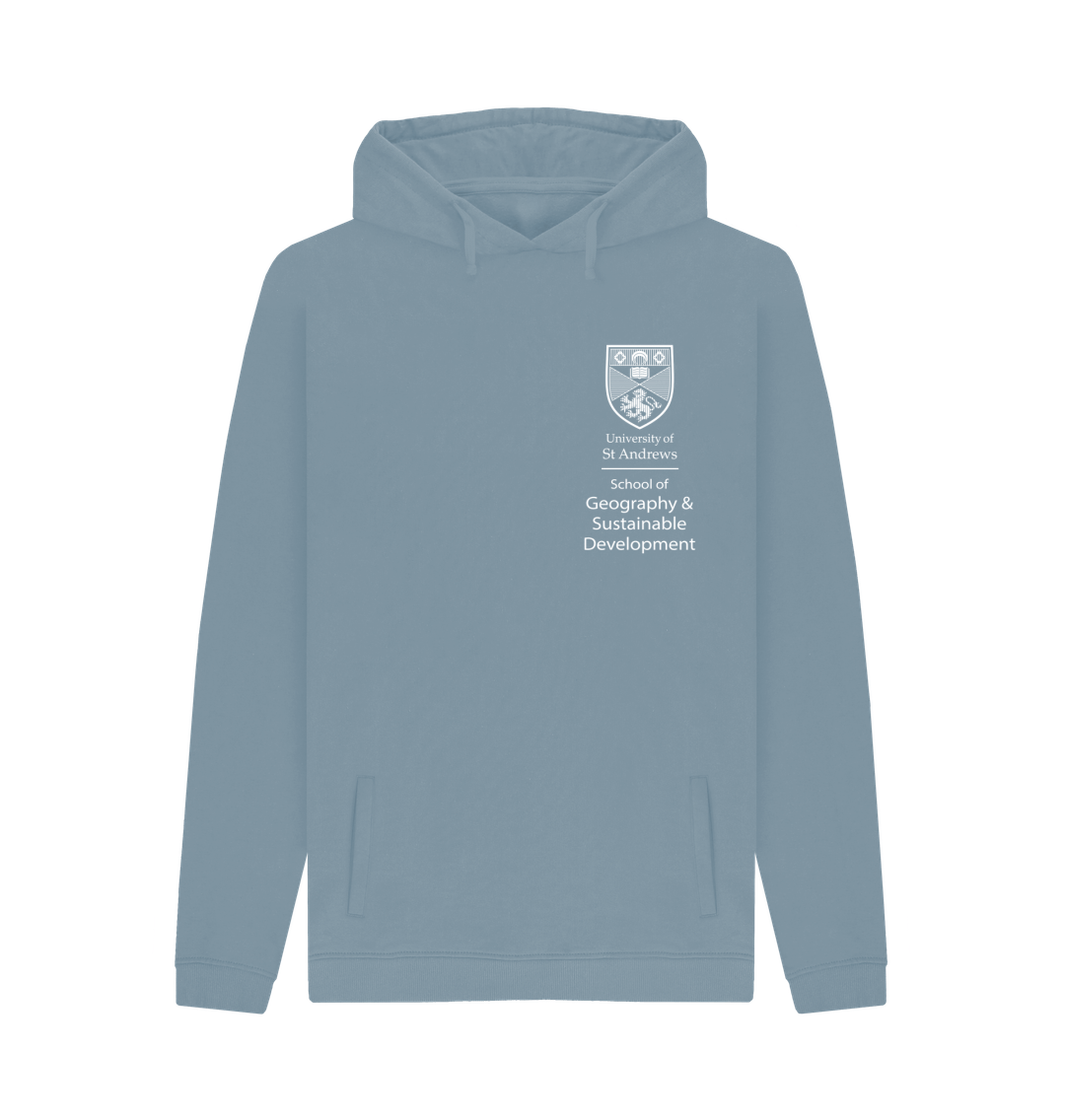 Stone Blue School of Geography & Sustainable Development Hoodie