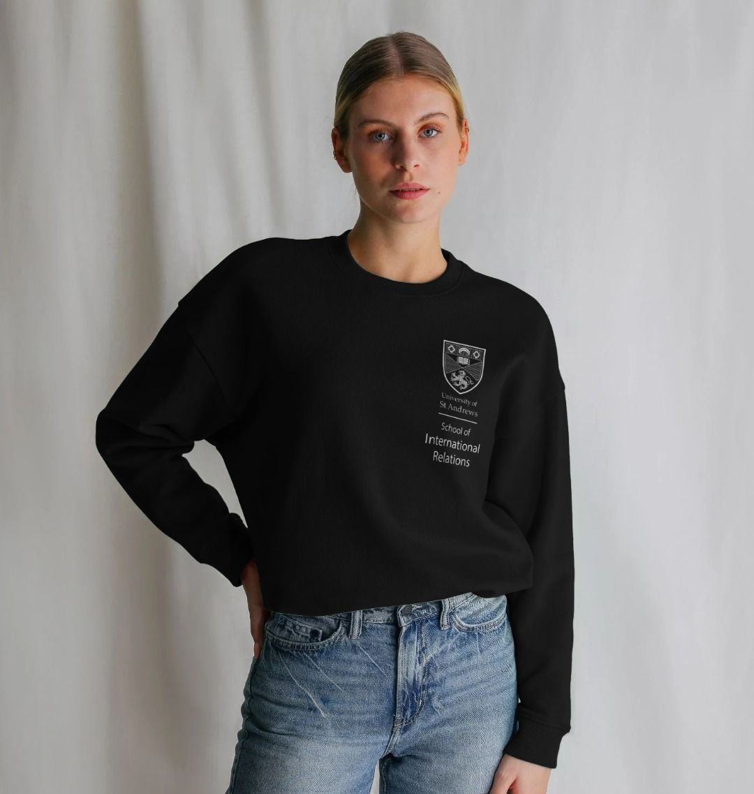 Black School of International Relations Oversized Ladies Sweater