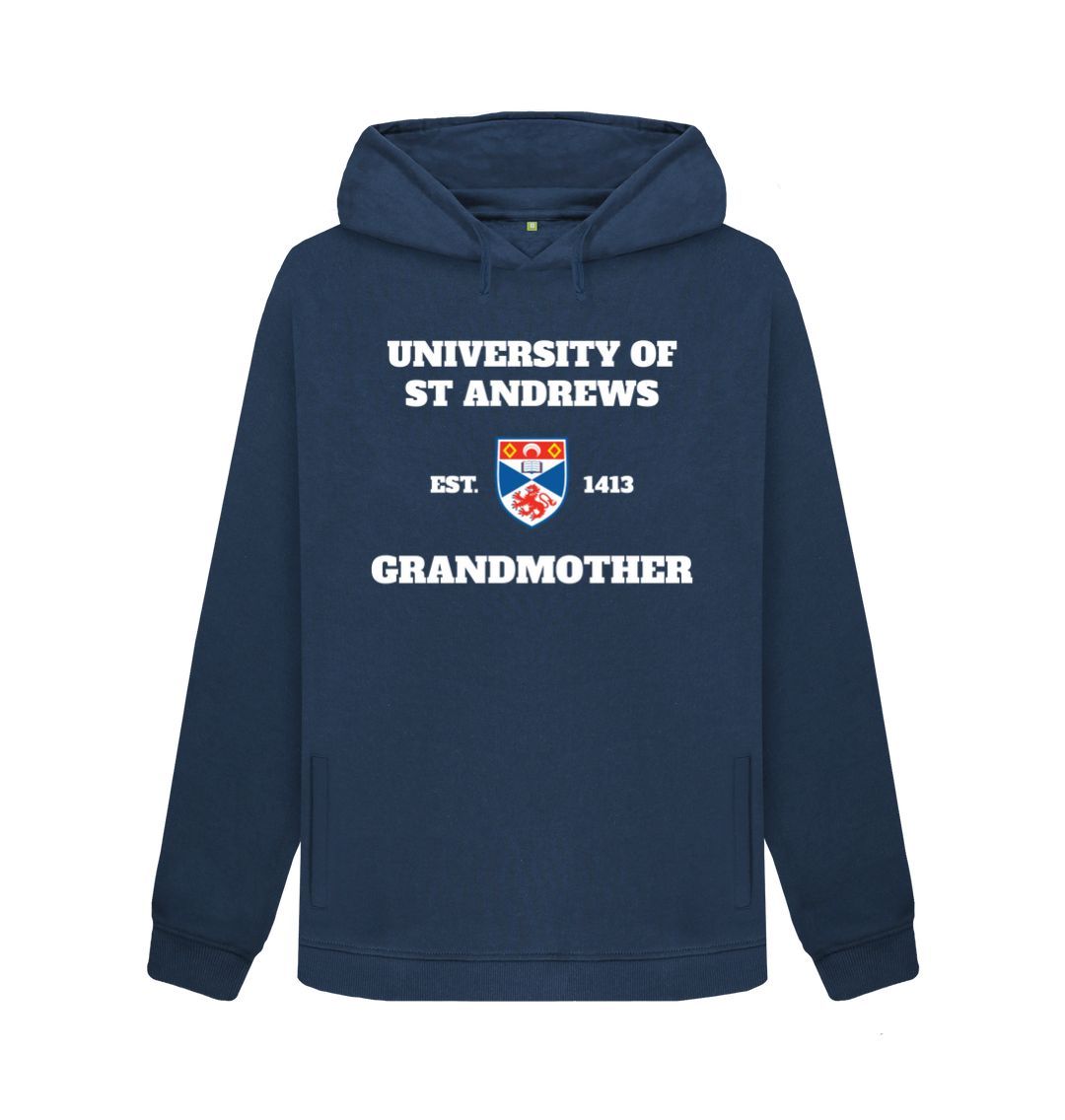 Navy Blue St Andrews Grandmother Hoodie