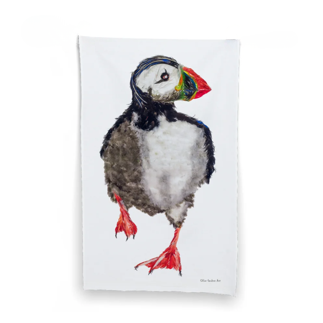 Tea Towel Puffin