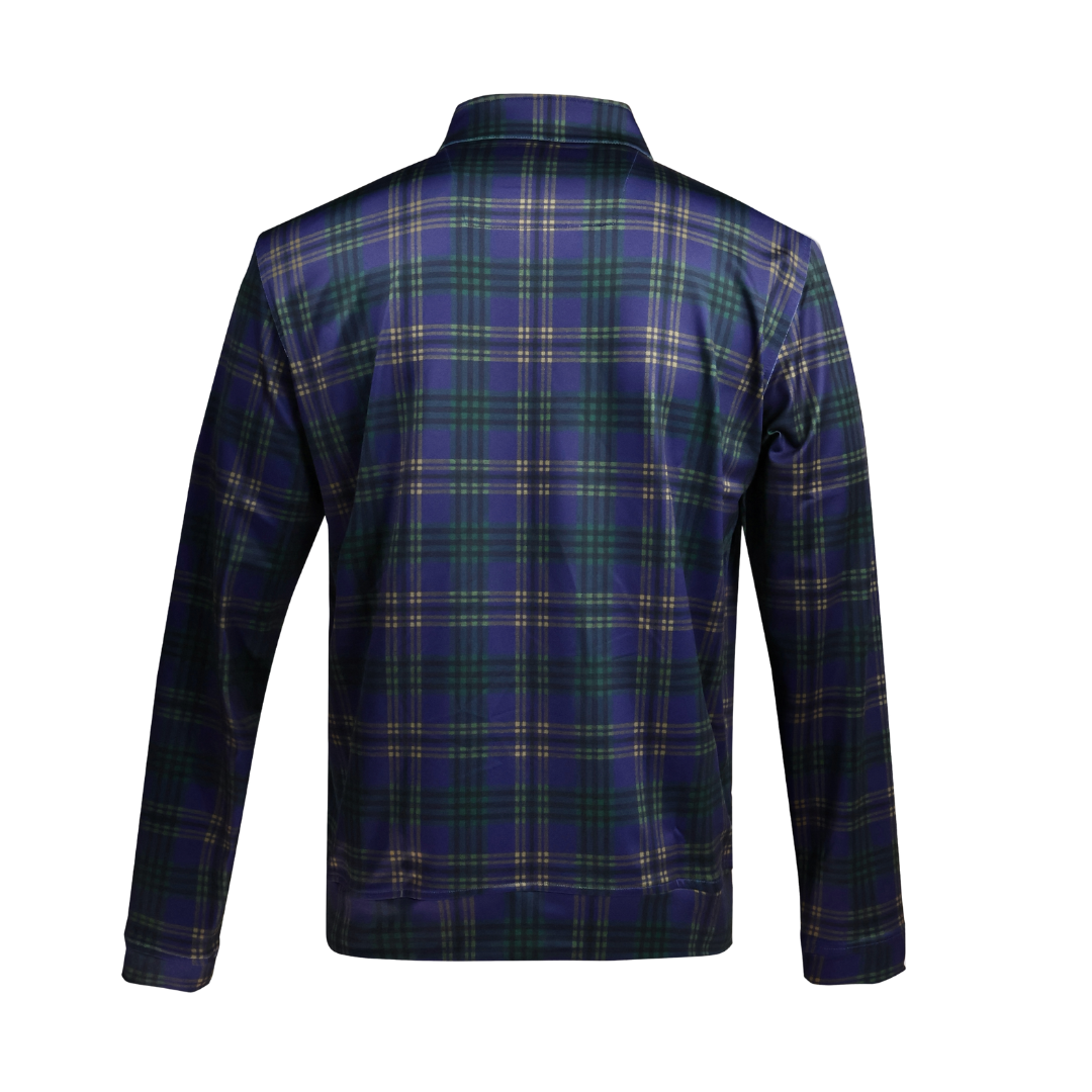 Tartan 1/4 zip