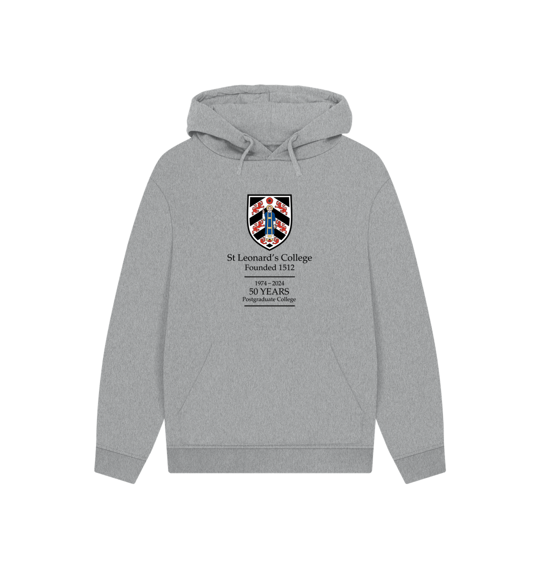 Athletic Grey Printed Hoody