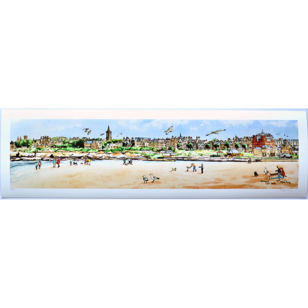 Yolande Kenny Print - St Andrews West Sands