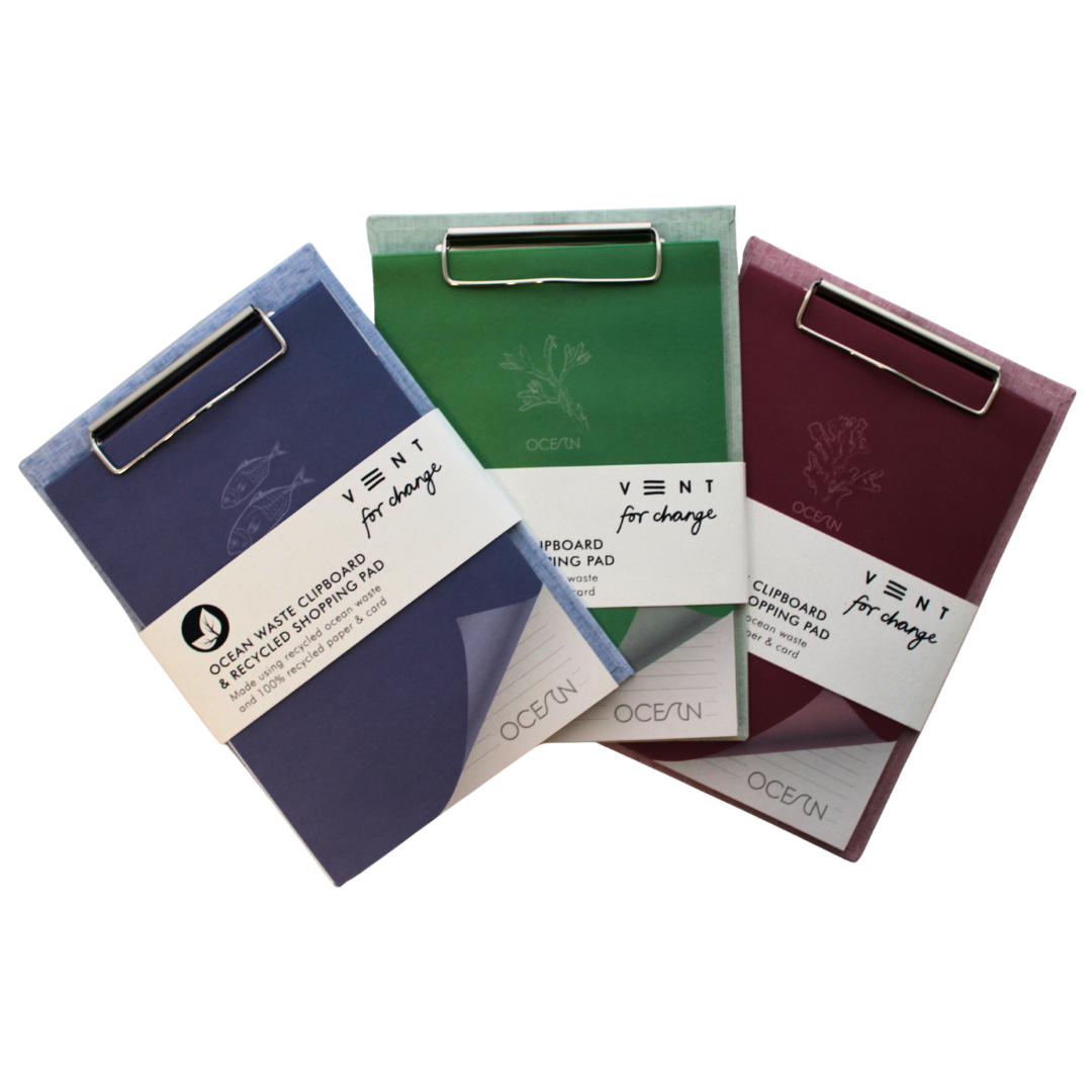 Ocean Waste Clipboard and Pad