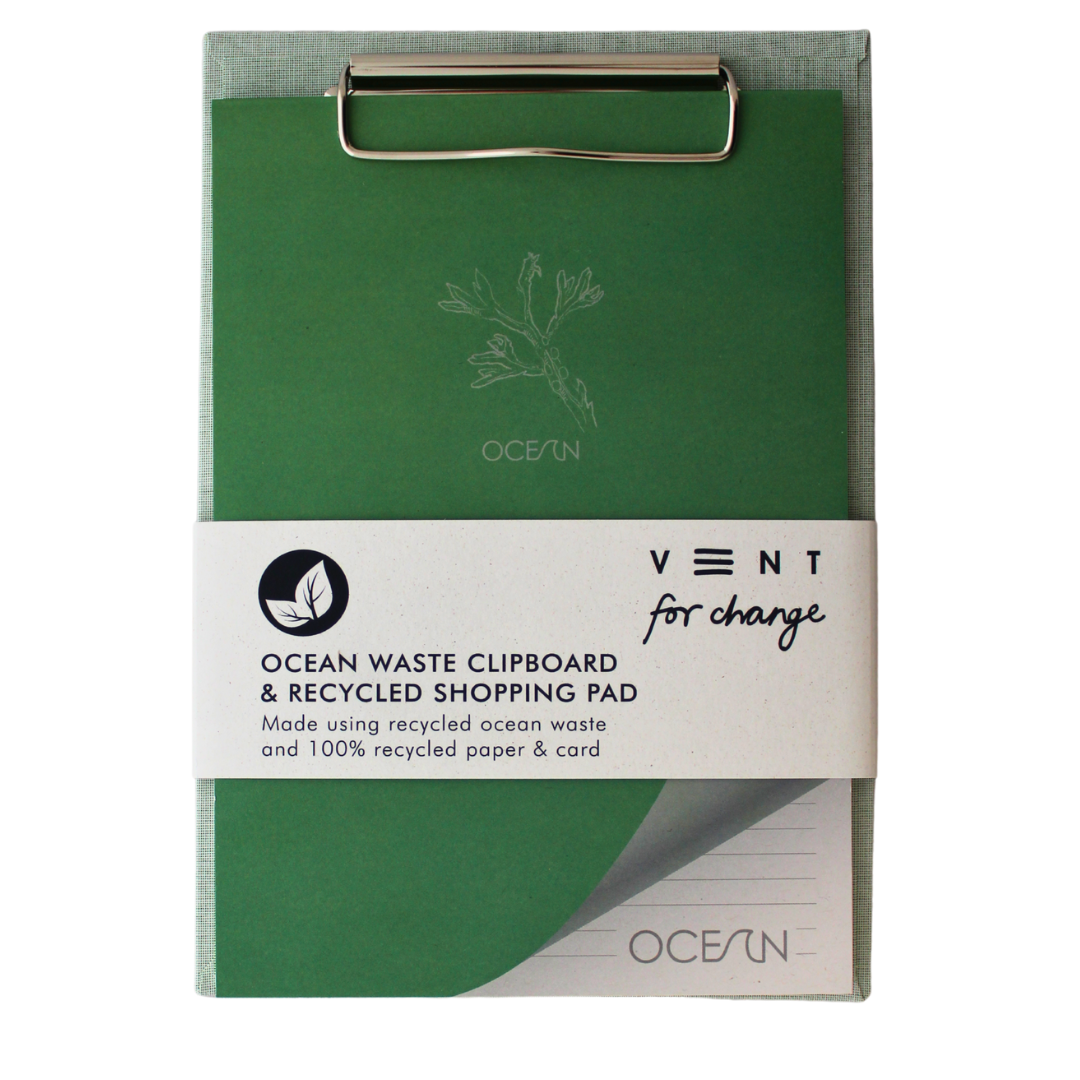 Ocean Waste Clipboard and Pad