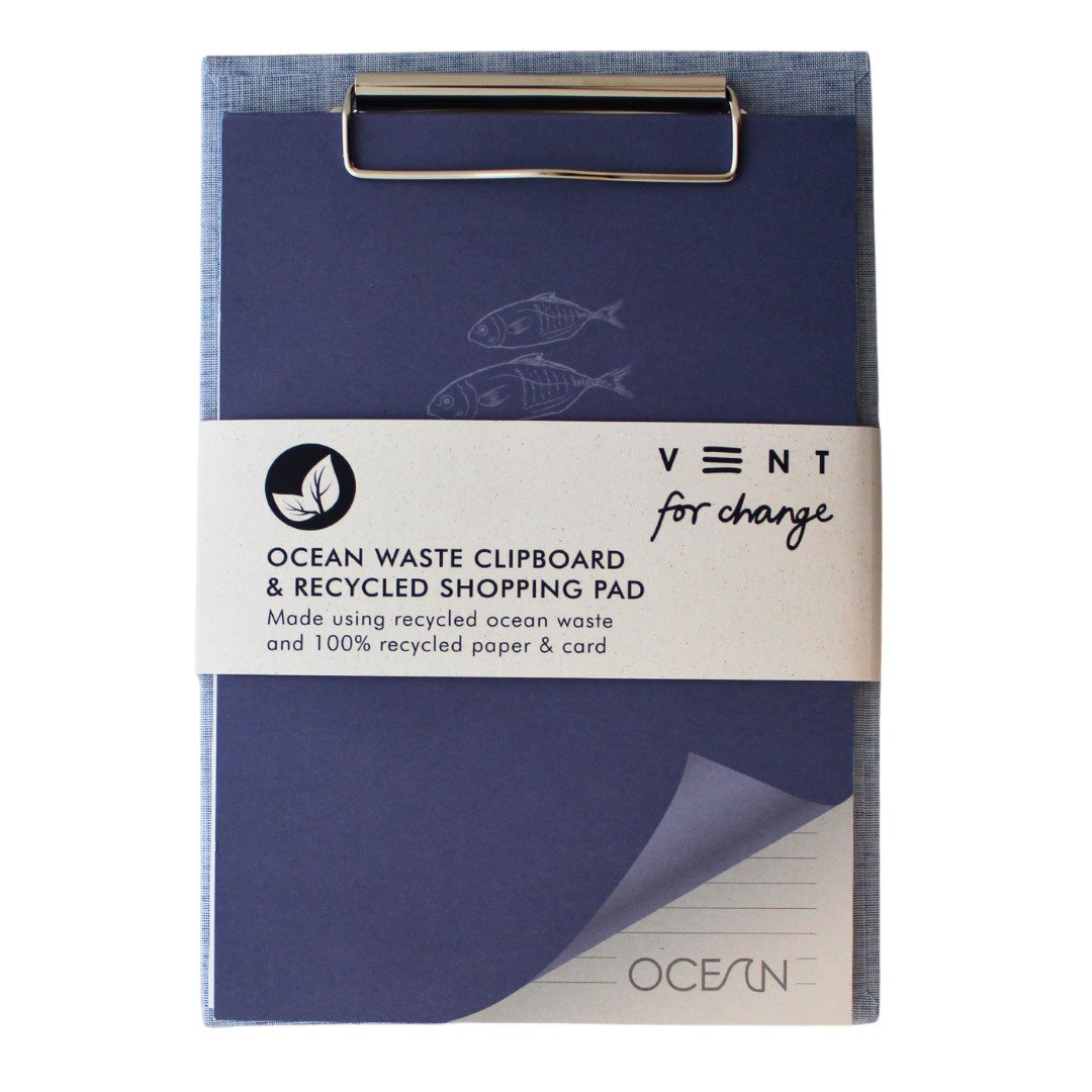 Ocean Waste Clipboard and Pad