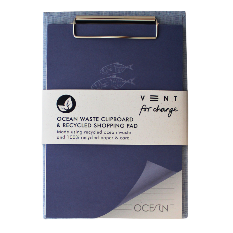 Ocean Waste Clipboard and Pad