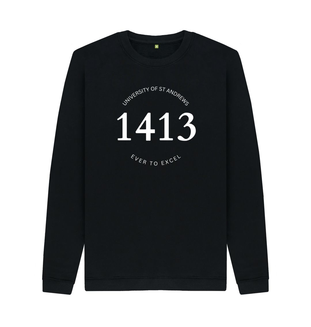Black 1413 sweatshirt - extended colours