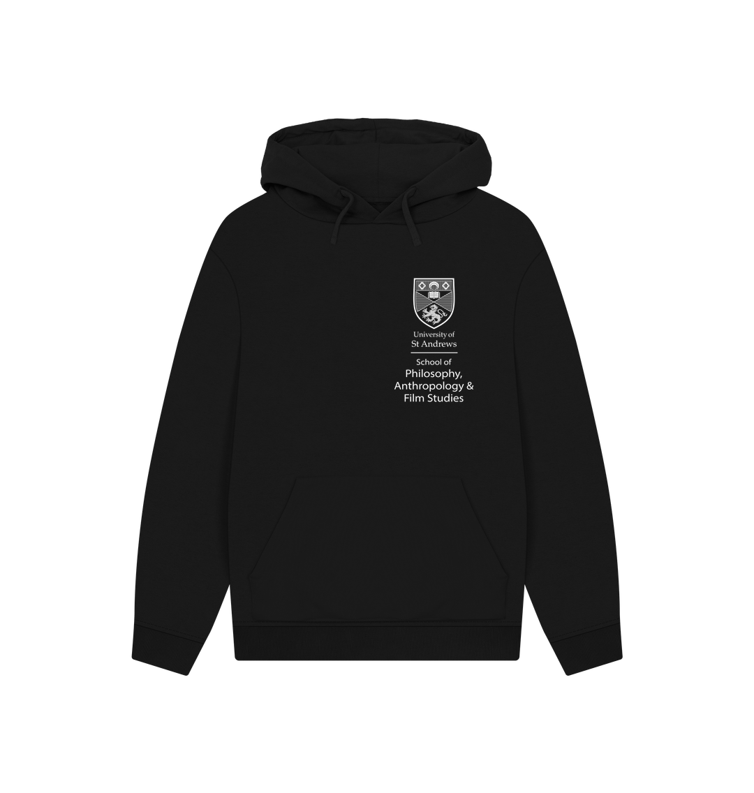 Black Printed Hoody