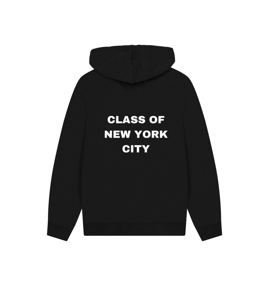 Black Printed Hoody