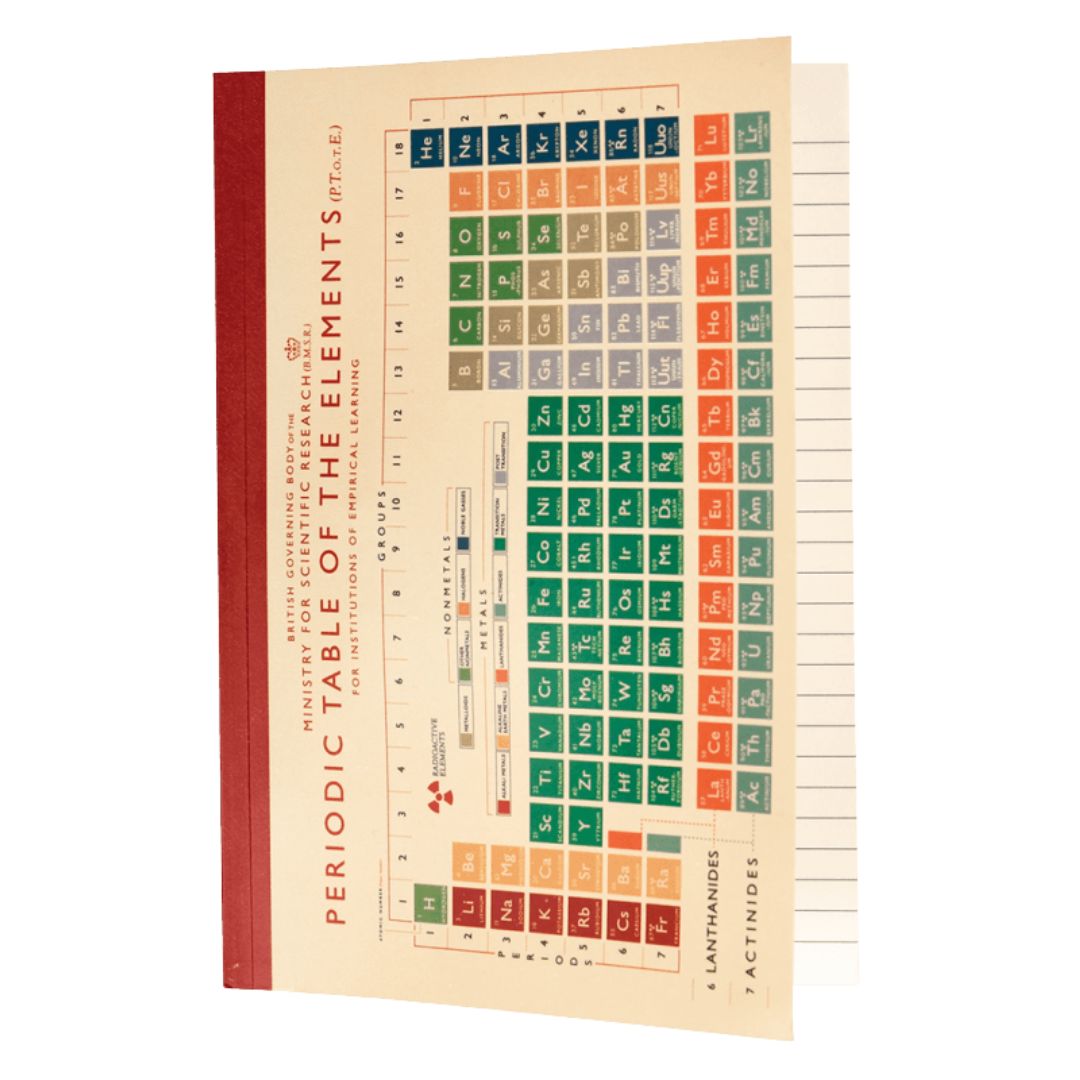 A5 Notebook Periodic Table