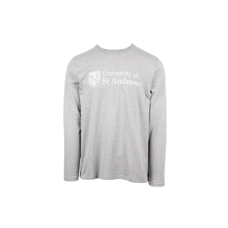 Horizontal Print Long Sleeve T-Shirt