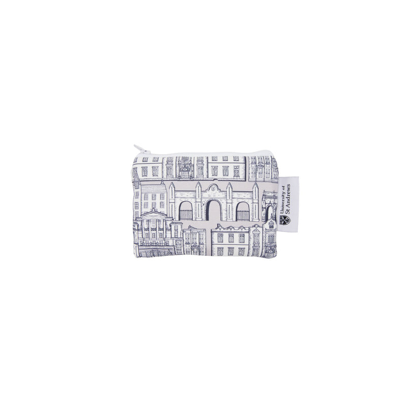 Architectural Print Coin Purse