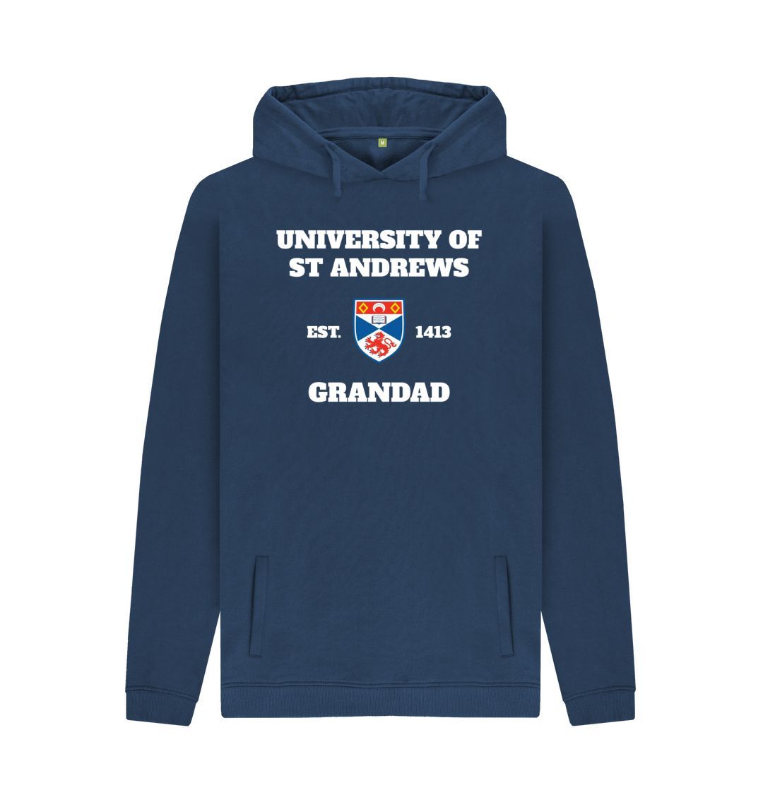 Navy Grandad Hoodie