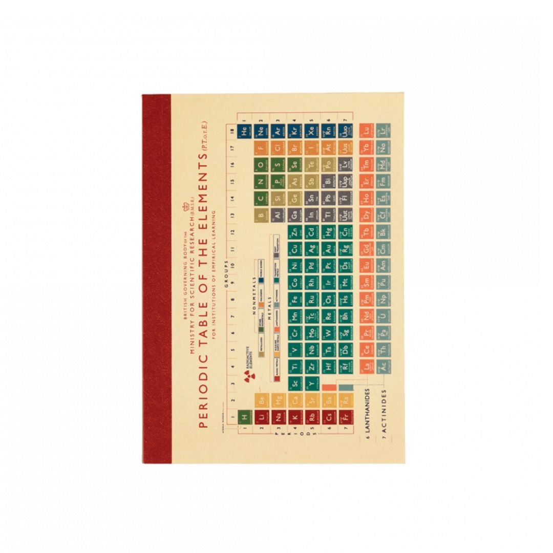 A6 Notebook Periodic Table