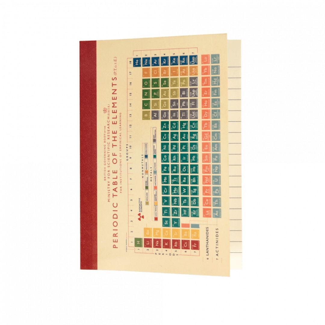 A6 Notebook Periodic Table