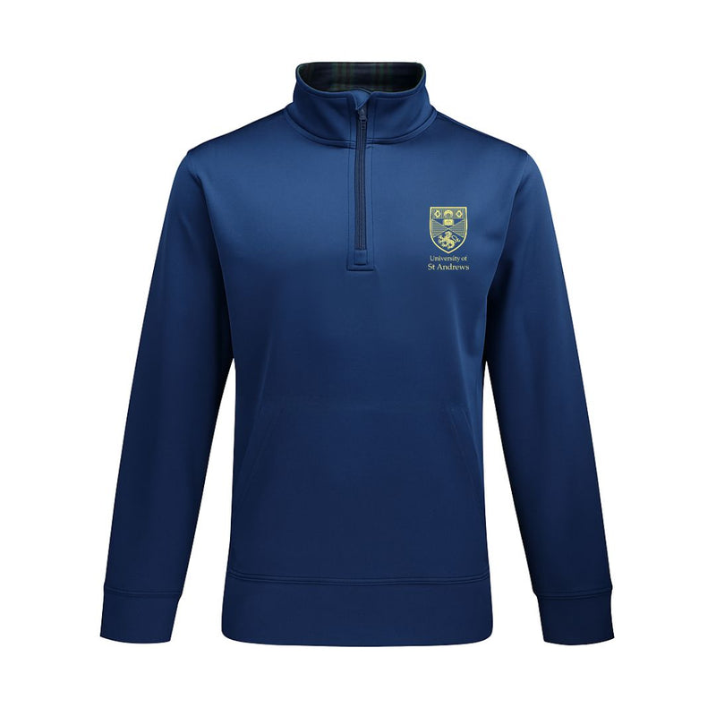 Tartan Lined 1/4 Zip