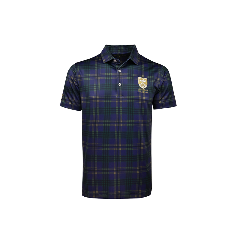 Kids Tartan Polo Shirt