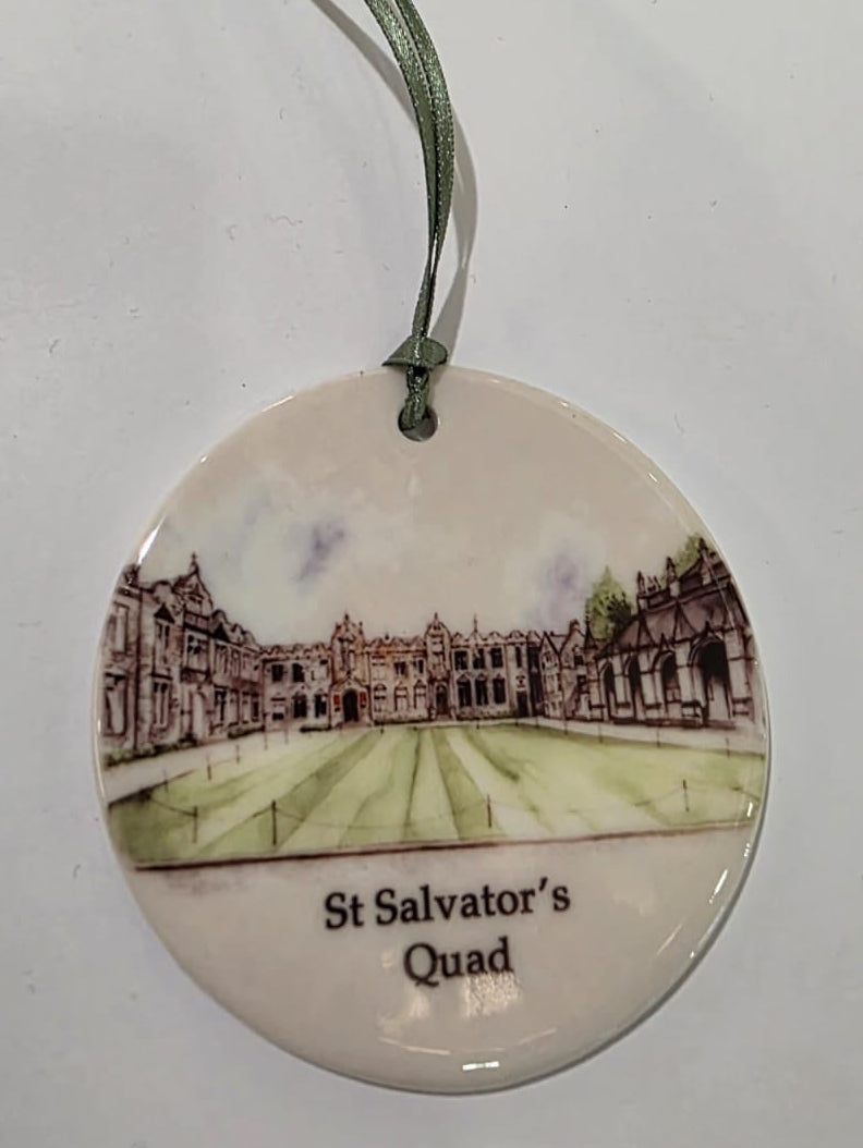 Round St Salvator's decoration